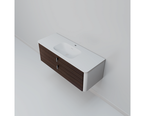 Тумба с раковиной ArtDecco Gabriella 120 AGB12W24S100 черный орех Тумба с раковиной ArtDecco Gabriella 120 AGB12W24S100 черный орех
