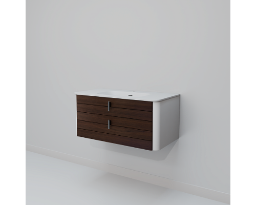 Тумба с раковиной ArtDecco Gabriella 90 AGB09W24S100 черный орех Тумба с раковиной ArtDecco Gabriella 90 AGB09W24S100 черный орех