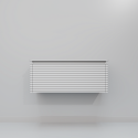 Тумба с раковиной ArtDecco Jacqueline 100 AJC10W34S100 белый