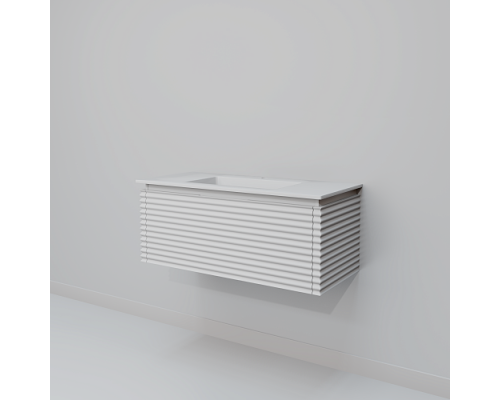 Тумба с раковиной ArtDecco Jacqueline 100 AJC10W34S200 белый