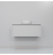 Тумба с раковиной ArtDecco Jacqueline 100 AJC10W34S300 белый