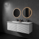Тумба с раковиной ArtDecco Jacqueline 120 AJC12W34D200 белый