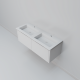 Тумба с раковиной ArtDecco Jacqueline 120 AJC12W34D200 белый