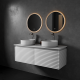 Тумба с раковиной ArtDecco Jacqueline 120 AJC12W34D300 белый