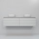 Тумба с раковиной ArtDecco Jacqueline 150 AJC15W34D300 белый