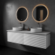 Тумба с раковиной ArtDecco Jacqueline 150 AJC15W34D300 белый