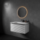 Тумба с раковиной ArtDecco Jacqueline 80 AJC08W34S100 белый