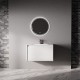 Тумба с раковиной ArtDecco Lucia 80 ALC08W43S100 серый