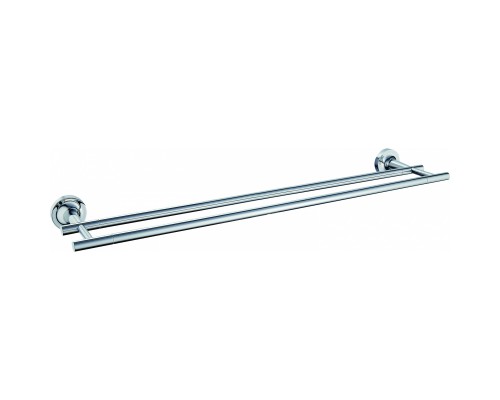 Полотенцедержатель двойной WONZON & WOGHAND SIMPLE, Хром (WW-6511)