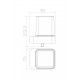 Дозатор мыла WONZON & WOGHAND LOTTE, Хром (WW-5252-CR)