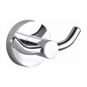 Двойной крючок для ванной WONZON & WOGHAND EASY, Хром (WW-8125)
