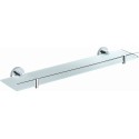 Стеклянная полка для ванной WONZON & WOGHAND EASY, Хром (WW-8127)