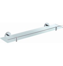 Стеклянная полка для ванной WONZON & WOGHAND EASY, Хром (WW-8127)