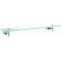 Стеклянная полка для ванной WONZON & WOGHAND SIMPLE, Хром (WW-6527)