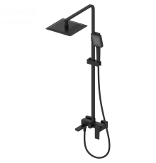 Душевая система WONZON & WOGHAND CUBE 2.0, Черный матовый (WW-88047068-MB)