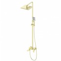 Душевая система WONZON & WOGHAND CUBE, Брашированное золото (WW-88739016-BG)