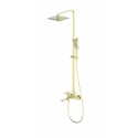 Душевая система WONZON & WOGHAND EDGE, Брашированное золото (WW-88739003-BG)