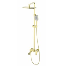 Душевая система WONZON & WOGHAND FIT, Брашированное золото (WW-88739009-BG)