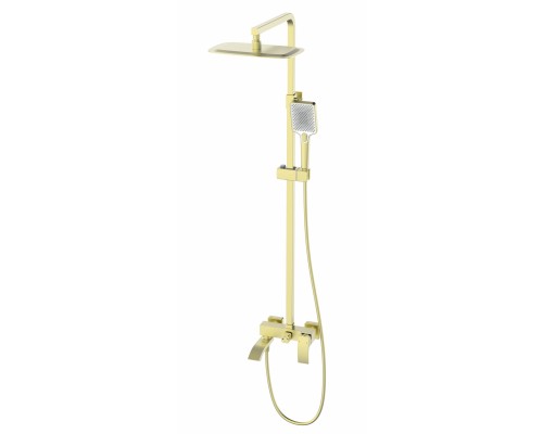 Душевая система WONZON & WOGHAND FIT, Брашированное золото (WW-88739009-BG)