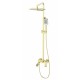 Душевая система WONZON & WOGHAND FIT, Брашированное золото (WW-88739009-BG)