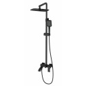 Душевая система WONZON & WOGHAND FIT, Черный матовый (WW-88739009-MB)
