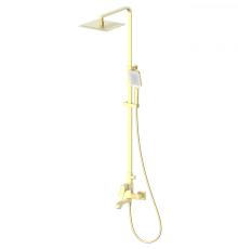 Душевая система WONZON & WOGHAND FLEX, Брашированное золото (WW-88047072-BG)
