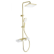 Душевая система WONZON & WOGHAND Shelf, Брашированное золото (WW-B3552-BG)