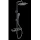 Душевая система WONZON & WOGHAND Shelf, Черный матовый (WW-B3552-MB)