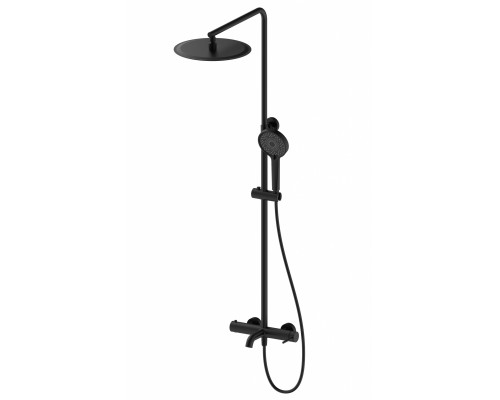 Душевая система WONZON & WOGHAND STICK, Черный матовый (WW-88739017-MB)