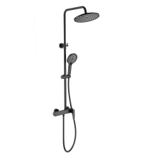 Душевая система WONZON & WOGHAND, Черный матовый (WW-B3517-MB)