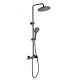 Душевая система WONZON & WOGHAND, Черный матовый (WW-B3517-MB)