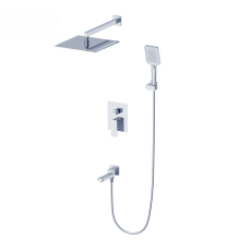 Душевая система встраиваемая WONZON & WOGHAND CUBE 2.0, Хром (WW-88087068-CR)