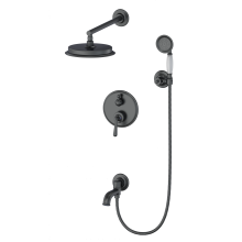 Душевая система встраиваемая WONZON & WOGHAND STEAM, Темный графит (WW-88939008-BGM)