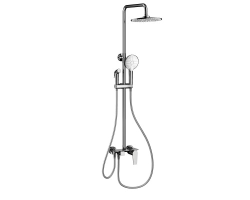 Душевая система с техническим душем WONZON & WOGHAND, Хром (WW-A30874-CR)