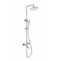 Душевая система с термостатом WONZON & WOGHAND CAPSULE, Хром (WW-B3031-A1-CR)