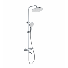 Душевая система с термостатом WONZON & WOGHAND CAPSULE, Хром (WW-B3031-A2-CR)