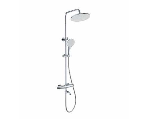 Душевая система с термостатом WONZON & WOGHAND CAPSULE, Хром (WW-B3031-A2-CR)