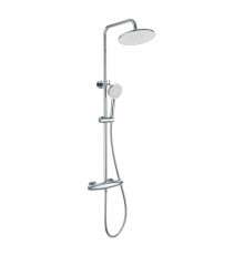 Душевая система с термостатом WONZON & WOGHAND CAPSULE, Хром (WW-B3031-A-CR)