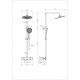 Душевая система с термостатом WONZON & WOGHAND INN 1, Белый матовый (WW-B3013-T1-MW)