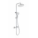 Душевая система с термостатом WONZON & WOGHAND INN 1, Хром (WW-B3013-T1-CR)