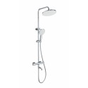 Душевая система с термостатом WONZON & WOGHAND INN 3, Хром (WW-B3065-T1-CR)