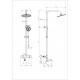 Душевая система с термостатом WONZON & WOGHAND INN 4, Хром (WW-B3047-A1-CR)