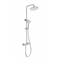 Душевая система с термостатом WONZON & WOGHAND INN 4, Хром (WW-B3047-A-CR)