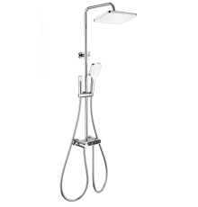 Душевая система с термостатом WONZON & WOGHAND MUSE Corno, Хром (WW-B3112-CR)