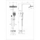 Душевая система с термостатом WONZON & WOGHAND MUSE Corno, Хром (WW-B3112-CR)