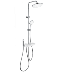 Душевая система с термостатом WONZON & WOGHAND MUSE Forte, Хром (WW-B3580-CR)