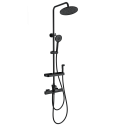 Душевая система с термостатом WONZON & WOGHAND Plate, Черный матовый (WW-C3017-A1-MB) Душевая система с термостатом WONZON & WOGHAND Plate, Черный матовый (WW-C3017-A1-MB)