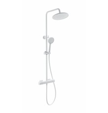 Душевая система с термостатом WONZON & WOGHAND STAY 1, Белый матовый (WW-B3051-A-MW)