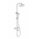Душевая система с термостатом WONZON & WOGHAND STAY 1, Хром (WW-B3051-A1-CR)