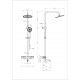 Душевая система с термостатом WONZON & WOGHAND STAY 1, Черный матовый (WW-B3051-A1-MB)